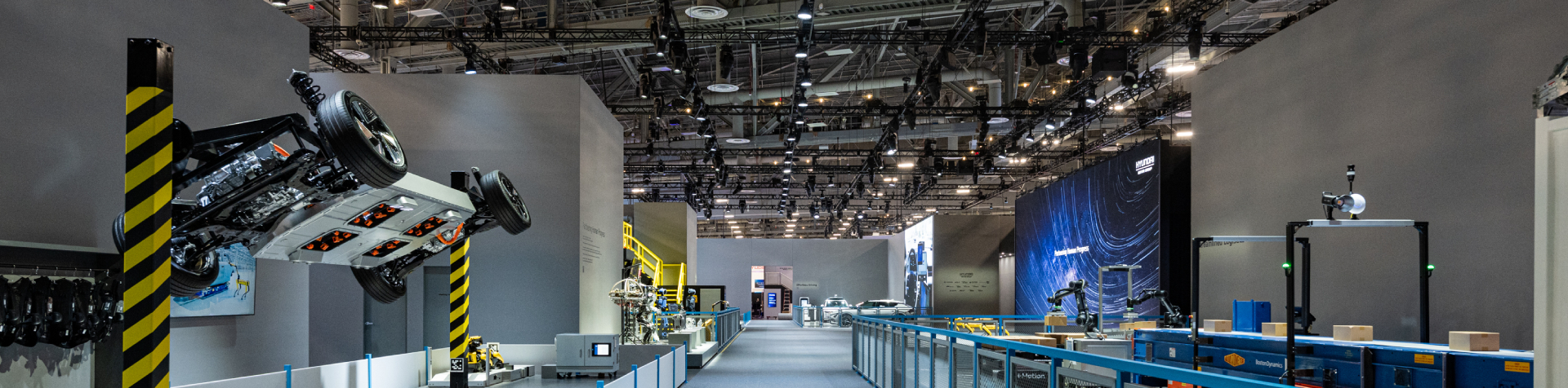 Photo of Hyundai Motor Group's public exhibition at CES 2026 showcasing its AI Robotics technologies