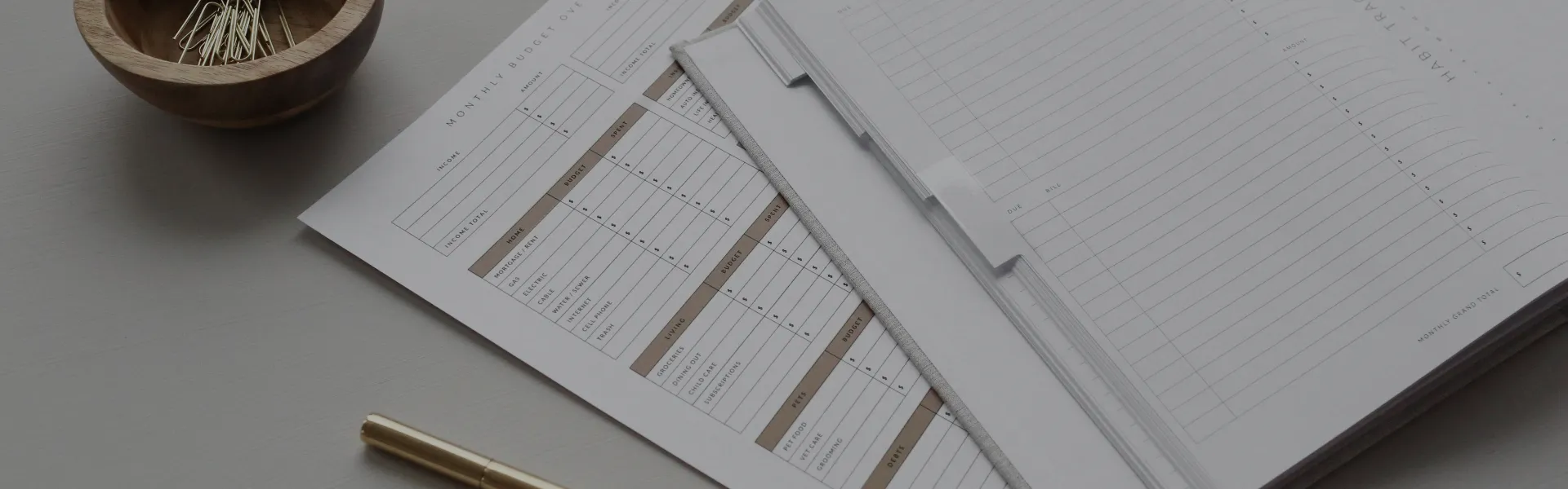 Financial Reports Banner image