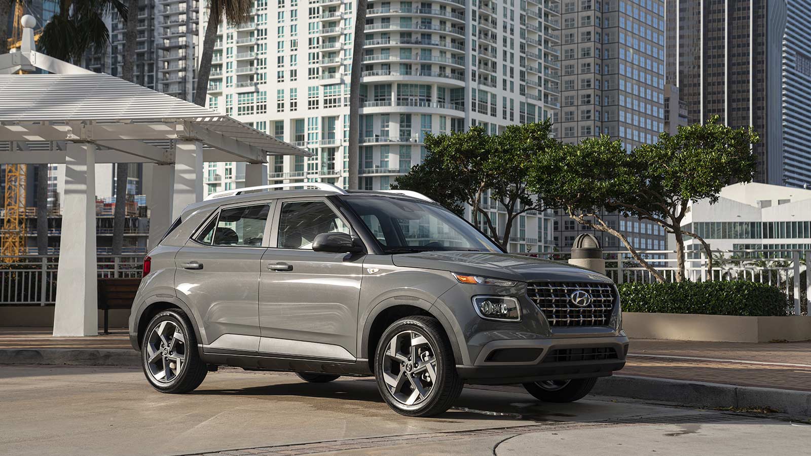 The Hyundai VENUE is photographed in Miami, Fla. on Aug. 8, 2022.