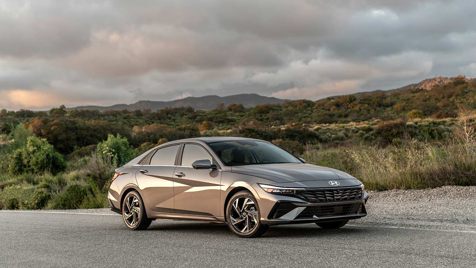 The Hyundai ELANTRA is photographed in Silverado, Calif., Aug. 30, 2023.