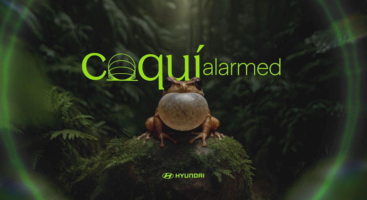 Hyundai Puerto Rico won the Grand Prix in the Audio & Radio category for the “Coquí Alarmed” campaign