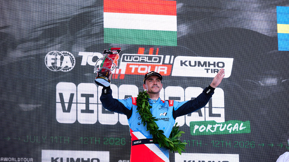 BRC Hyundai N Squadra Corse continued its winning run in the Kumho FIA TCR World Tour in Vila Real.