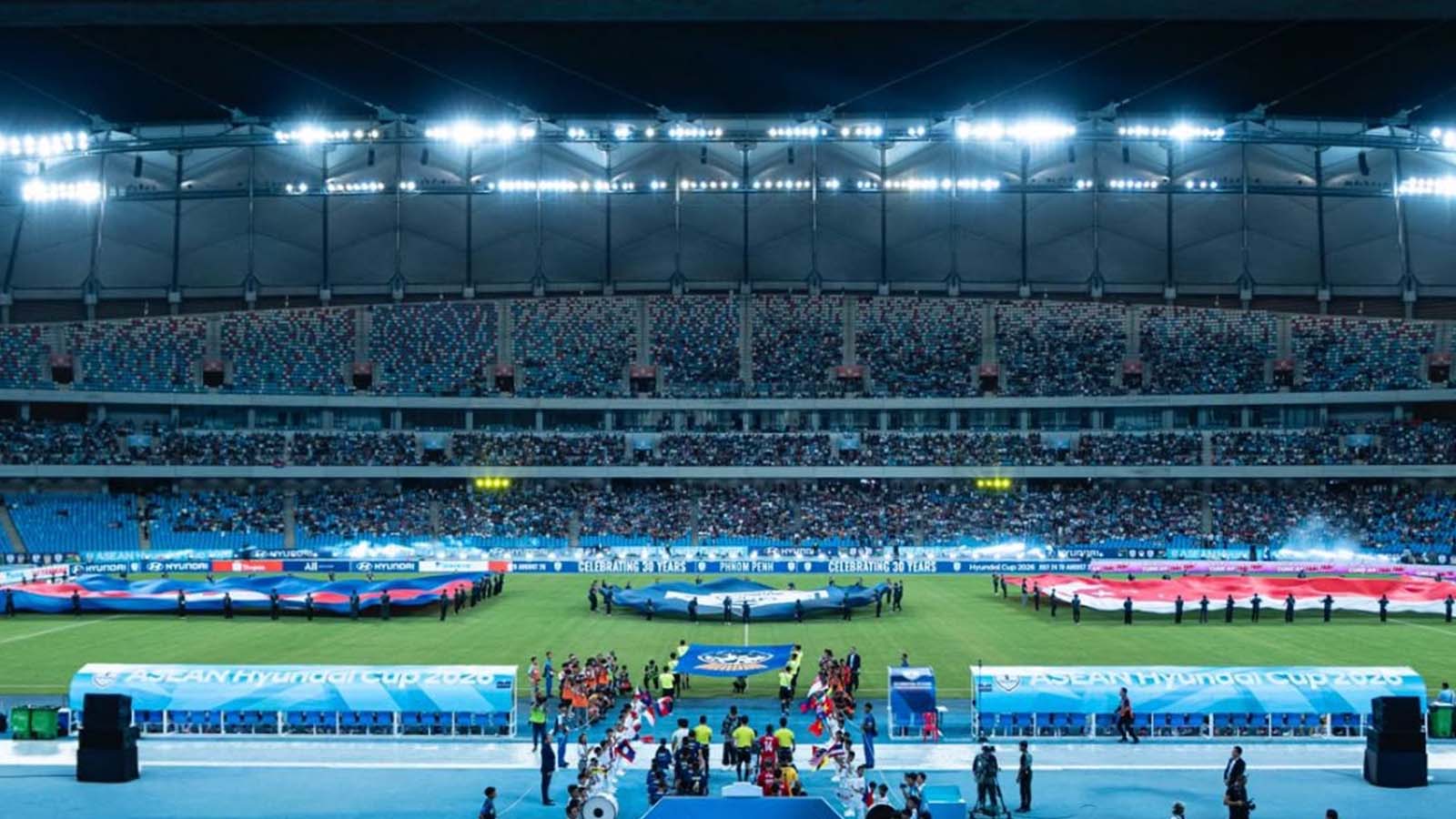 Hyundai PALISADE Drives the Trophy to the Pitch at the ASEAN Championship Hyundai Cup™ 2026 Opening Ceremony