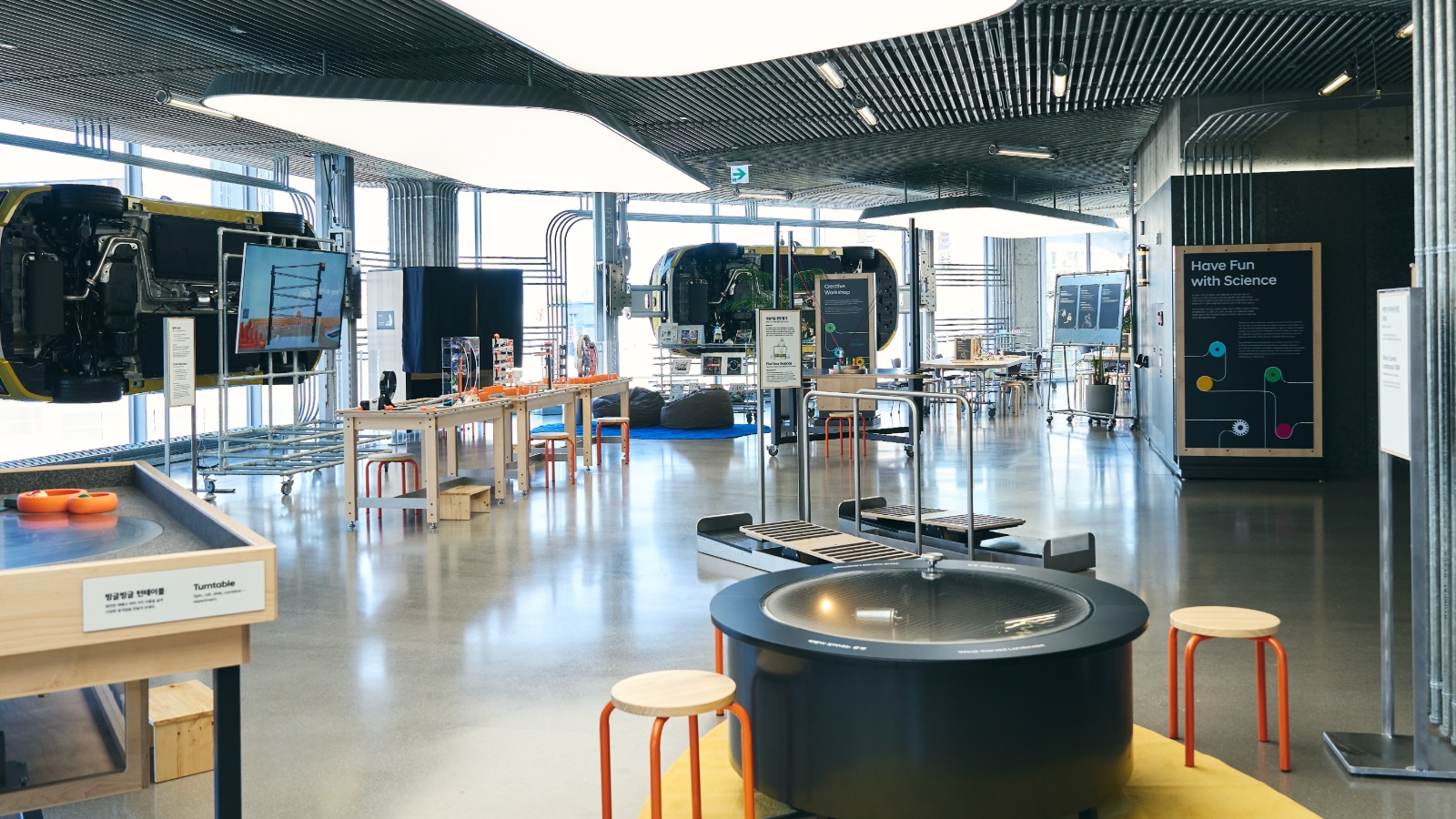 'Have Fun with Science,' a pop-up exhibition for the GBC experiential science museum.